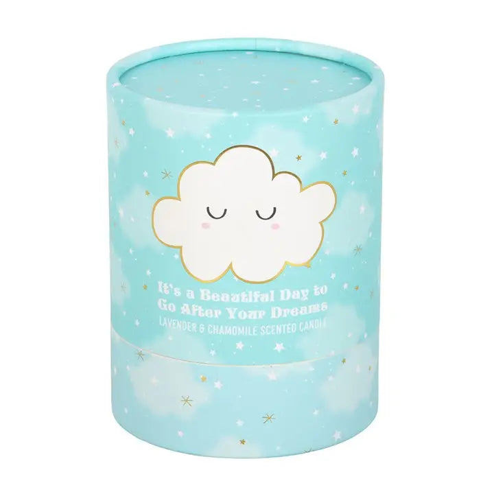 Cloud Print Lavender & Chamomile Candle