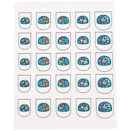 Fairies in the Garden - Children's nail stickers