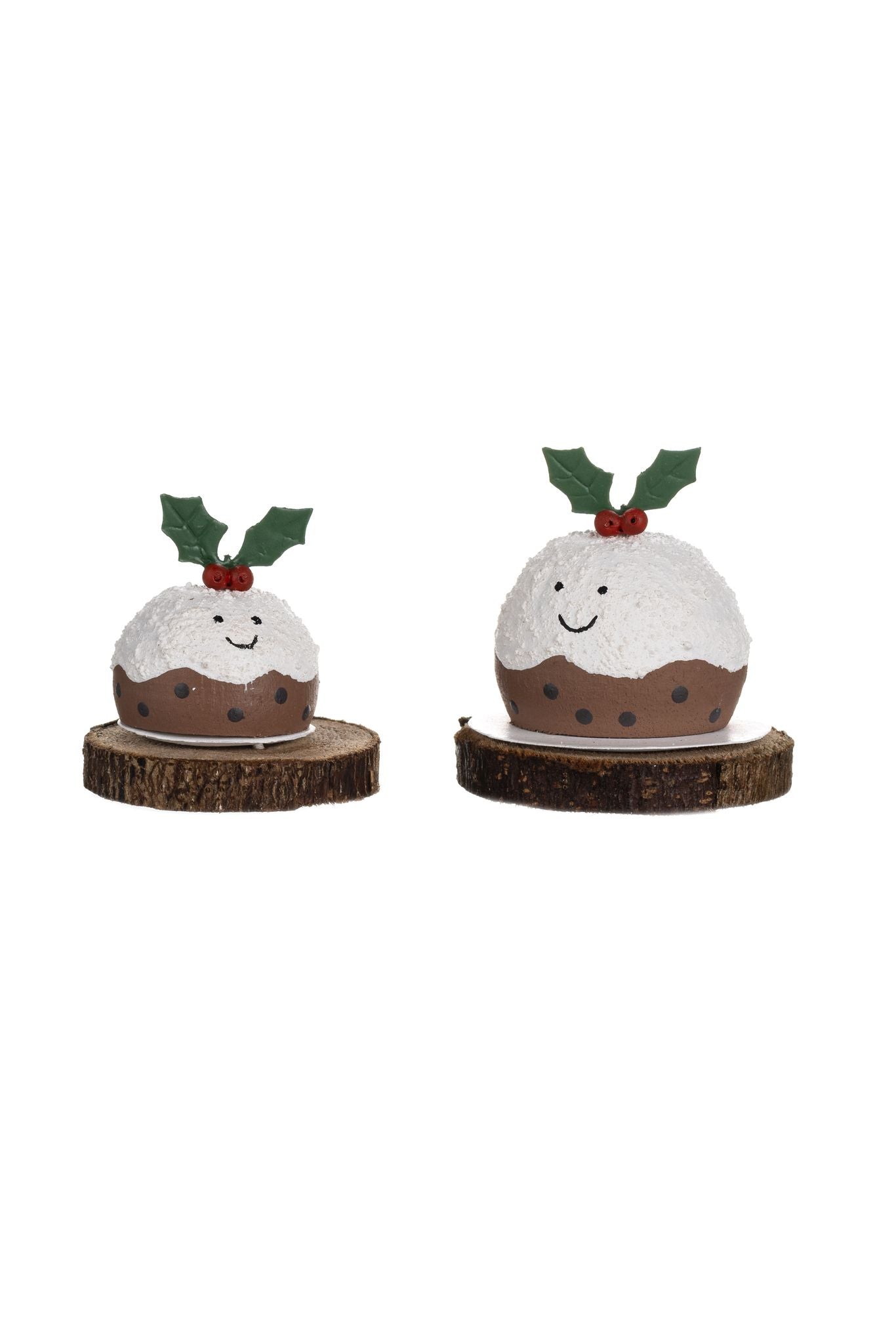Happy Christmas Puds ornament. 2 sizes