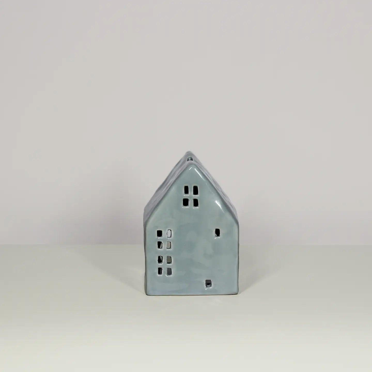 Large Barn House Tealight Holder choice of 2 colours