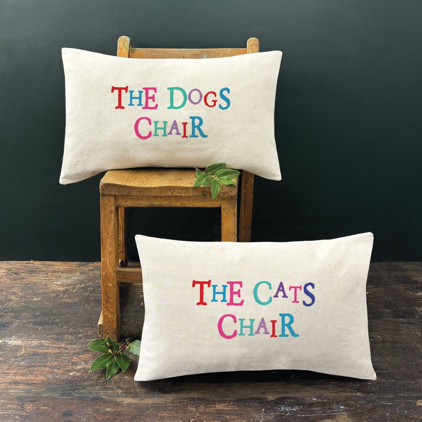 East of India Cushion-The dogs chair