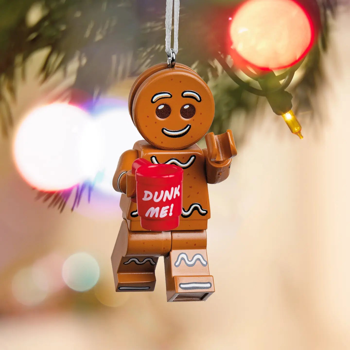 Lego® Keepsake Christmas - Gingerbread Man Ornament