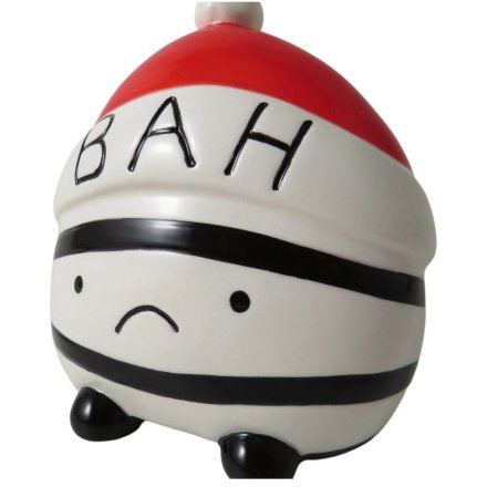 Bah Humbug Christmas Decoration, 11cm