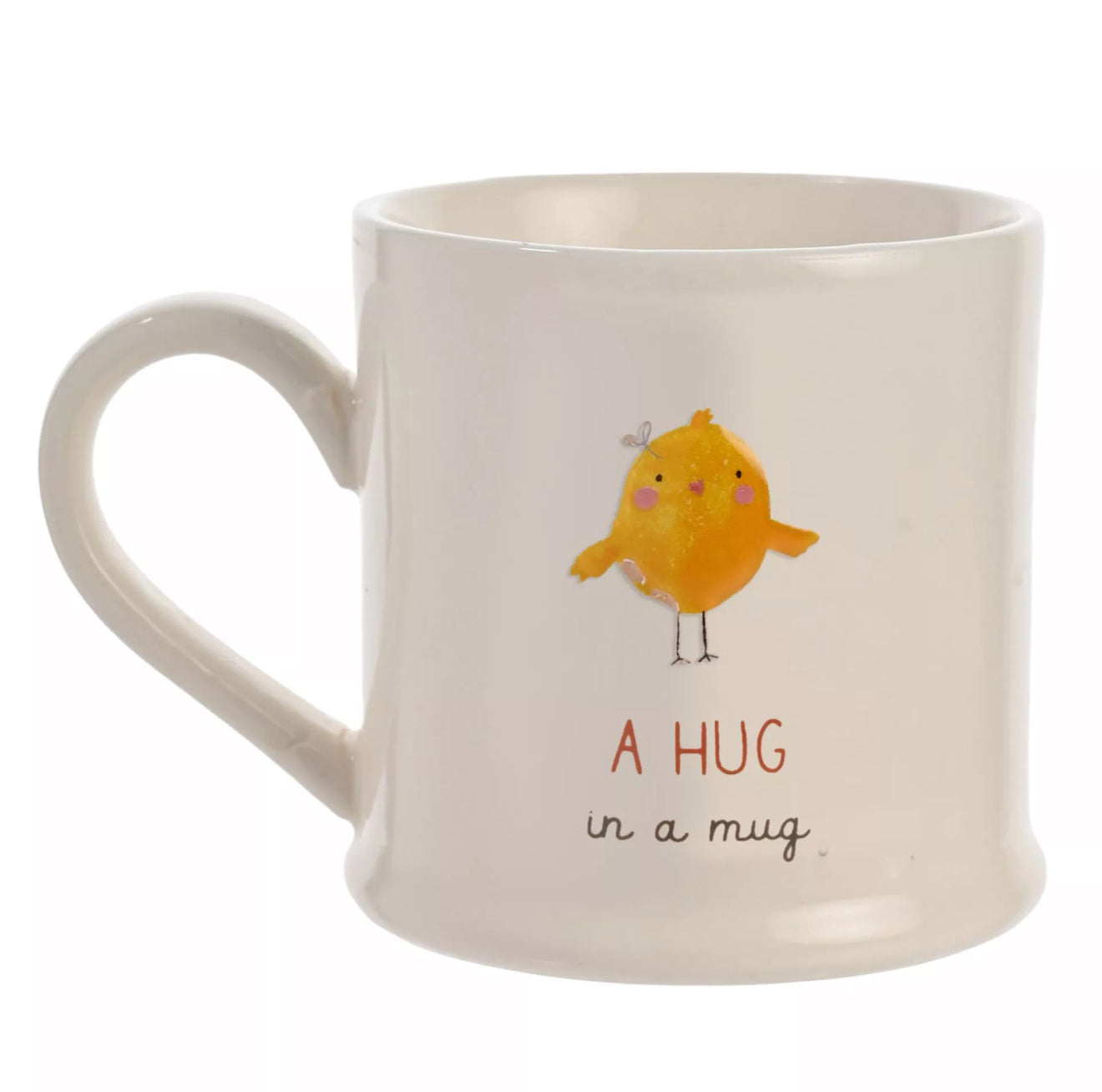 LOVE LIFE EMBOSSED MUG - HUG In a mug