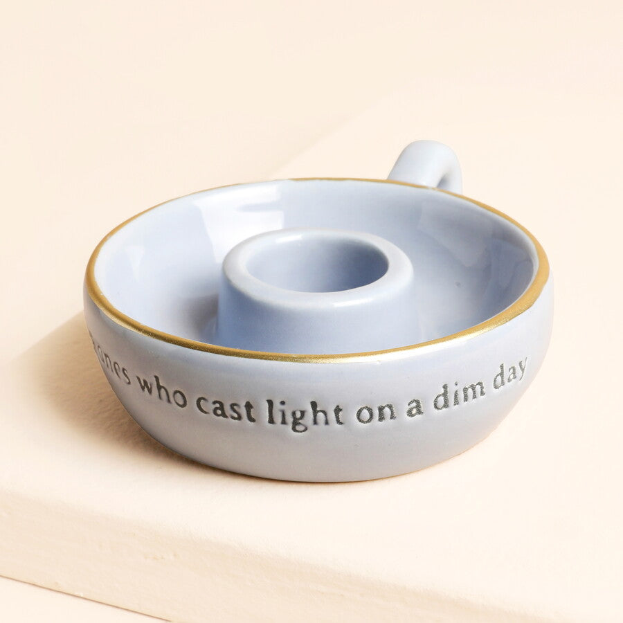 FRIEND QUOTE MINI CANDLE HOLDER