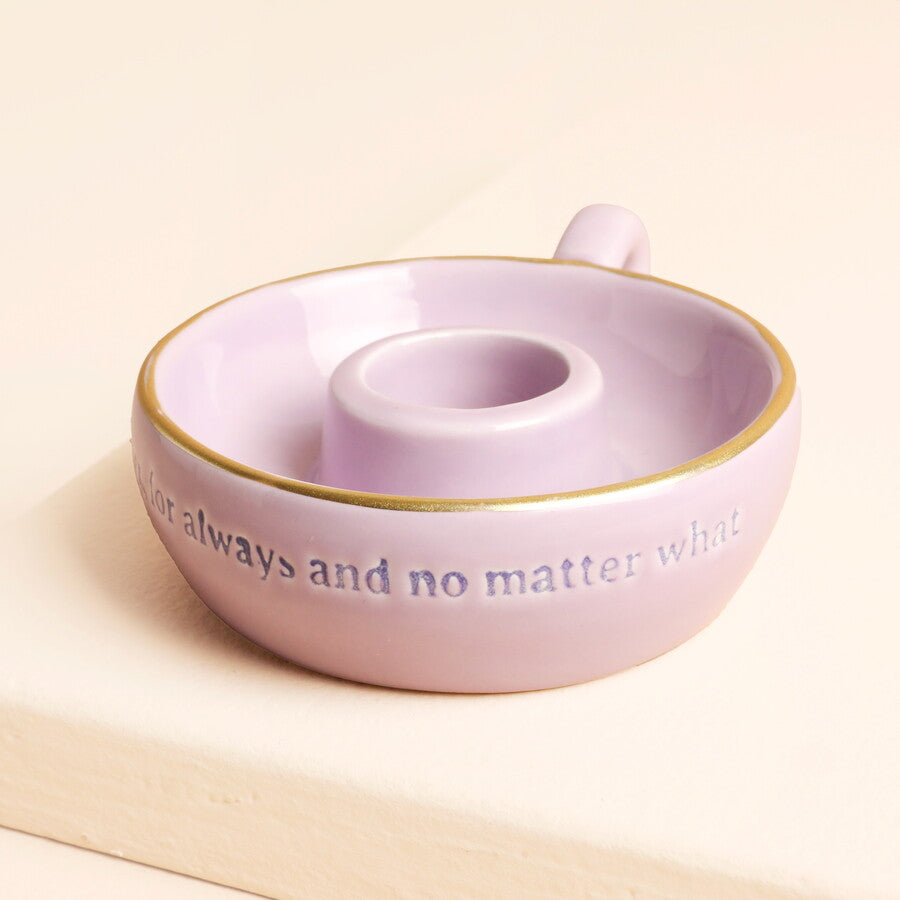 SISTER QUOTE MINI CANDLE HOLDER