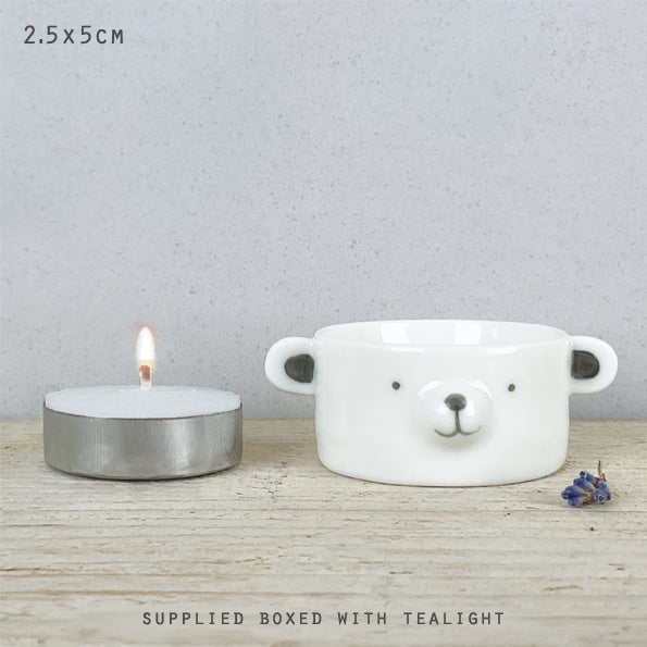 East of India Animal Tea Light Holder Bear