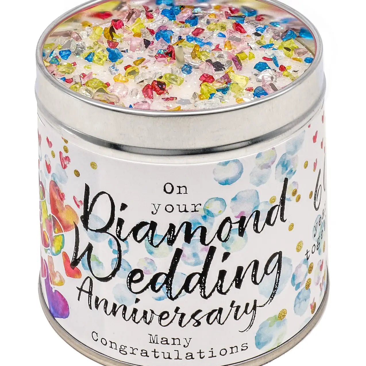 Anniversary milestone candles