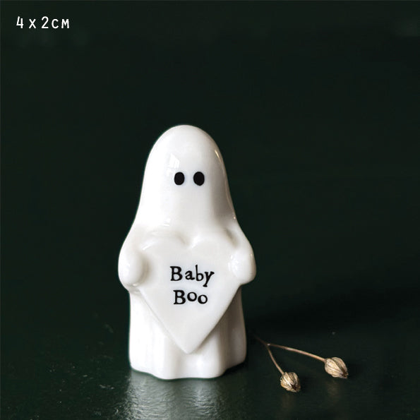 East of India Standing ceramic ghost-Baby boo