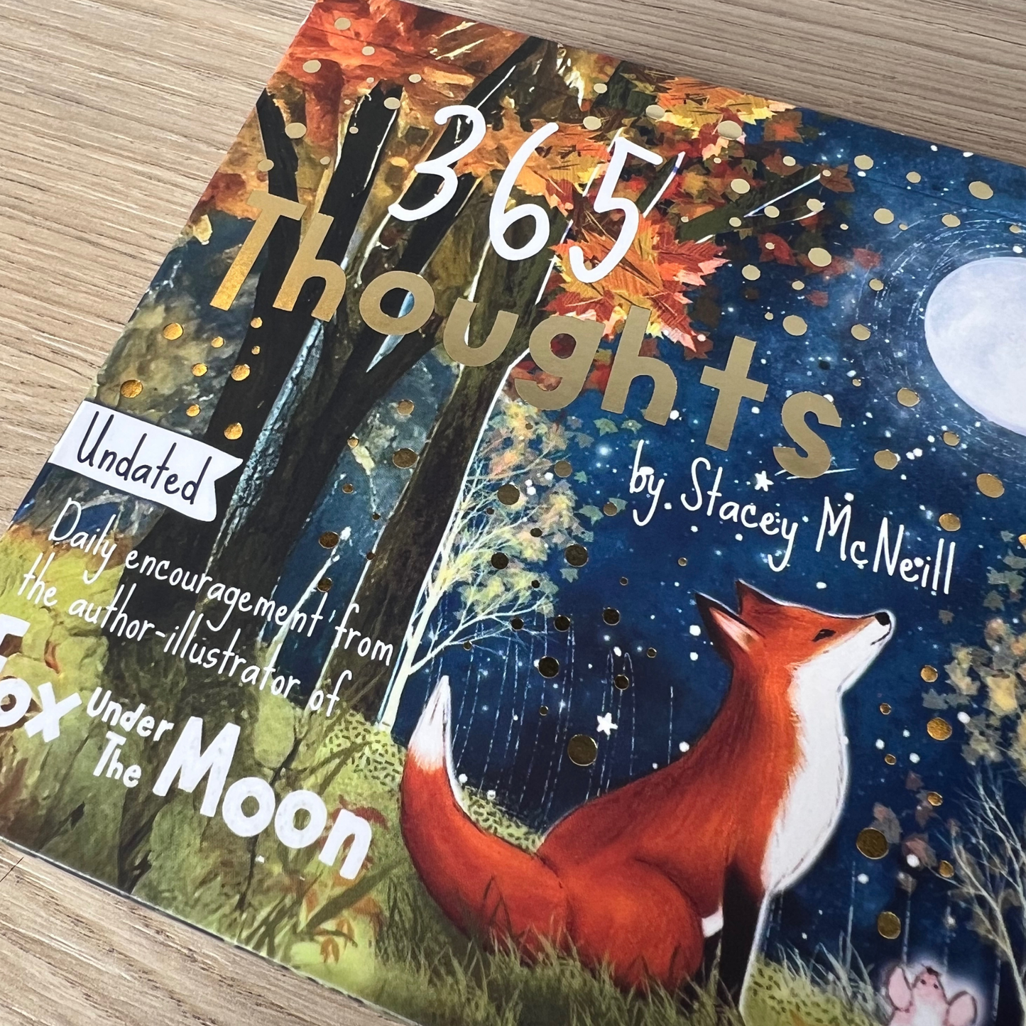 Fox Under The Moon - 365 Thoughts - Daily Encouragement Desktop Flipbook