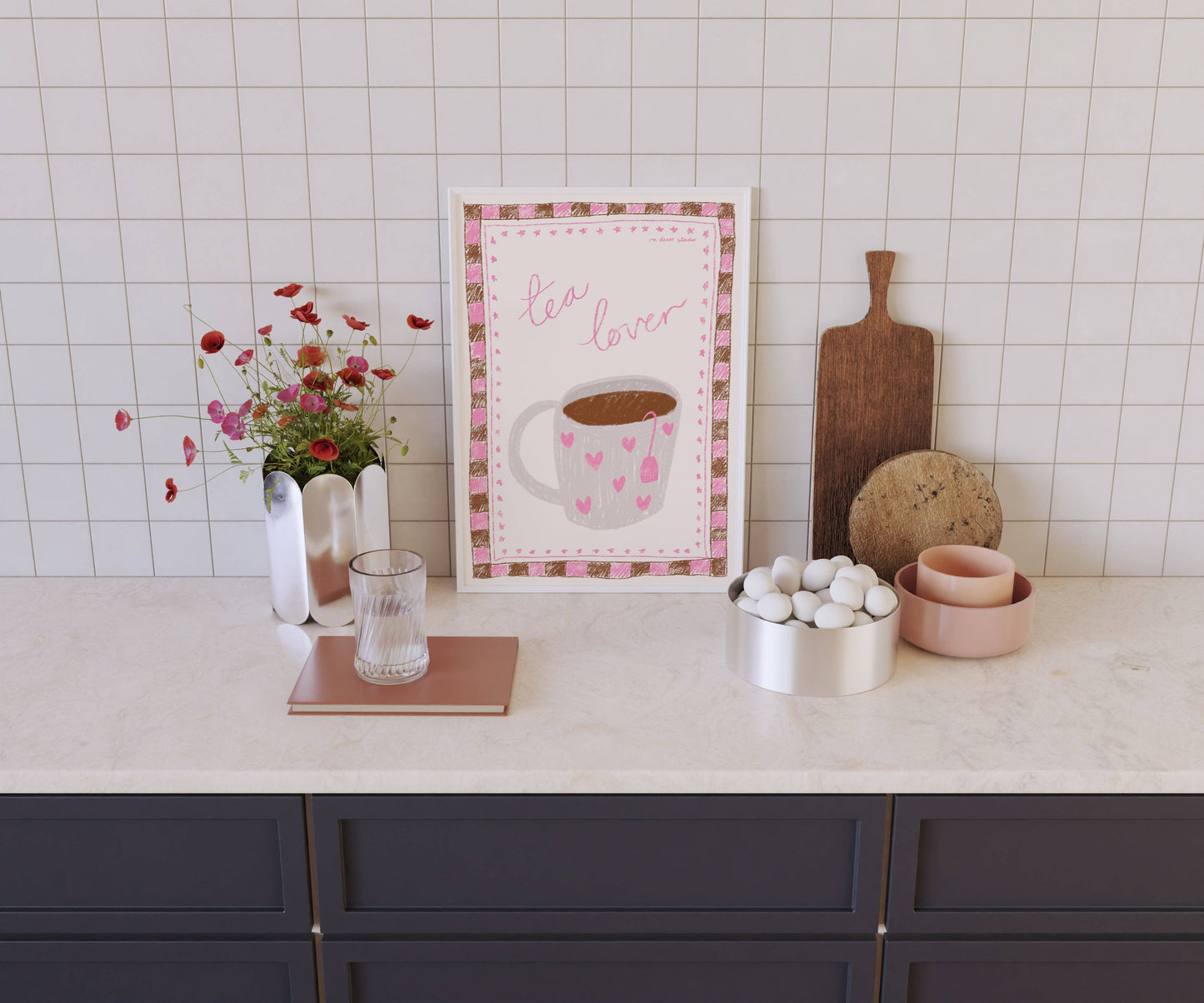 Tea Lover Print A4 print