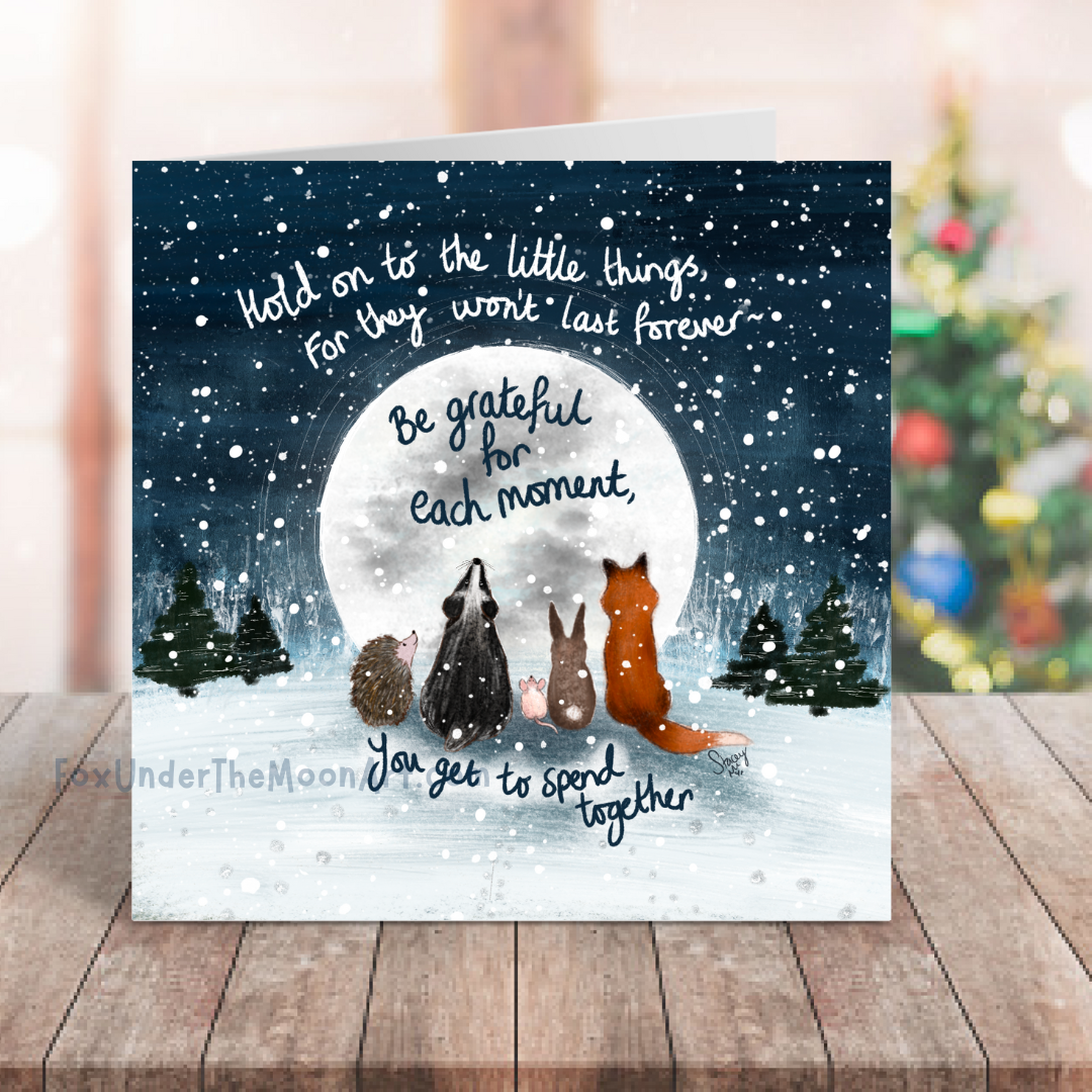 Fox Under The Moon - 'Together' card