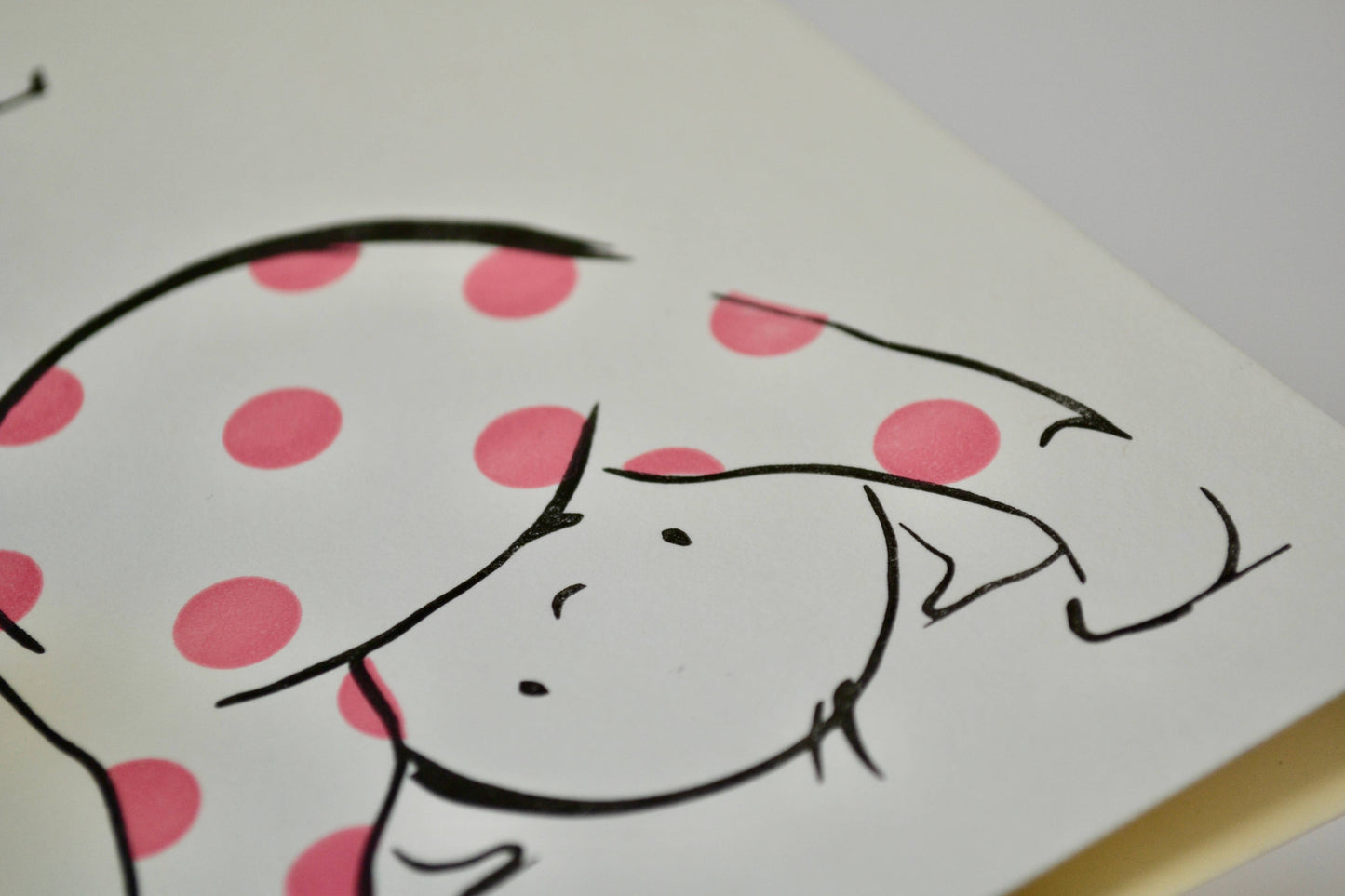 Alex & Olive - Baby Girl Handcrafted Greeting Card - Letterpress Printed