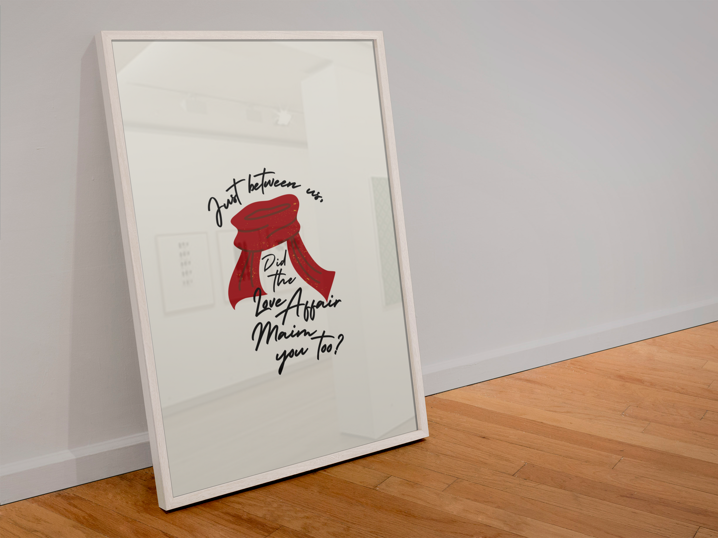 Blue Iris Designs Co - All too well inspired print