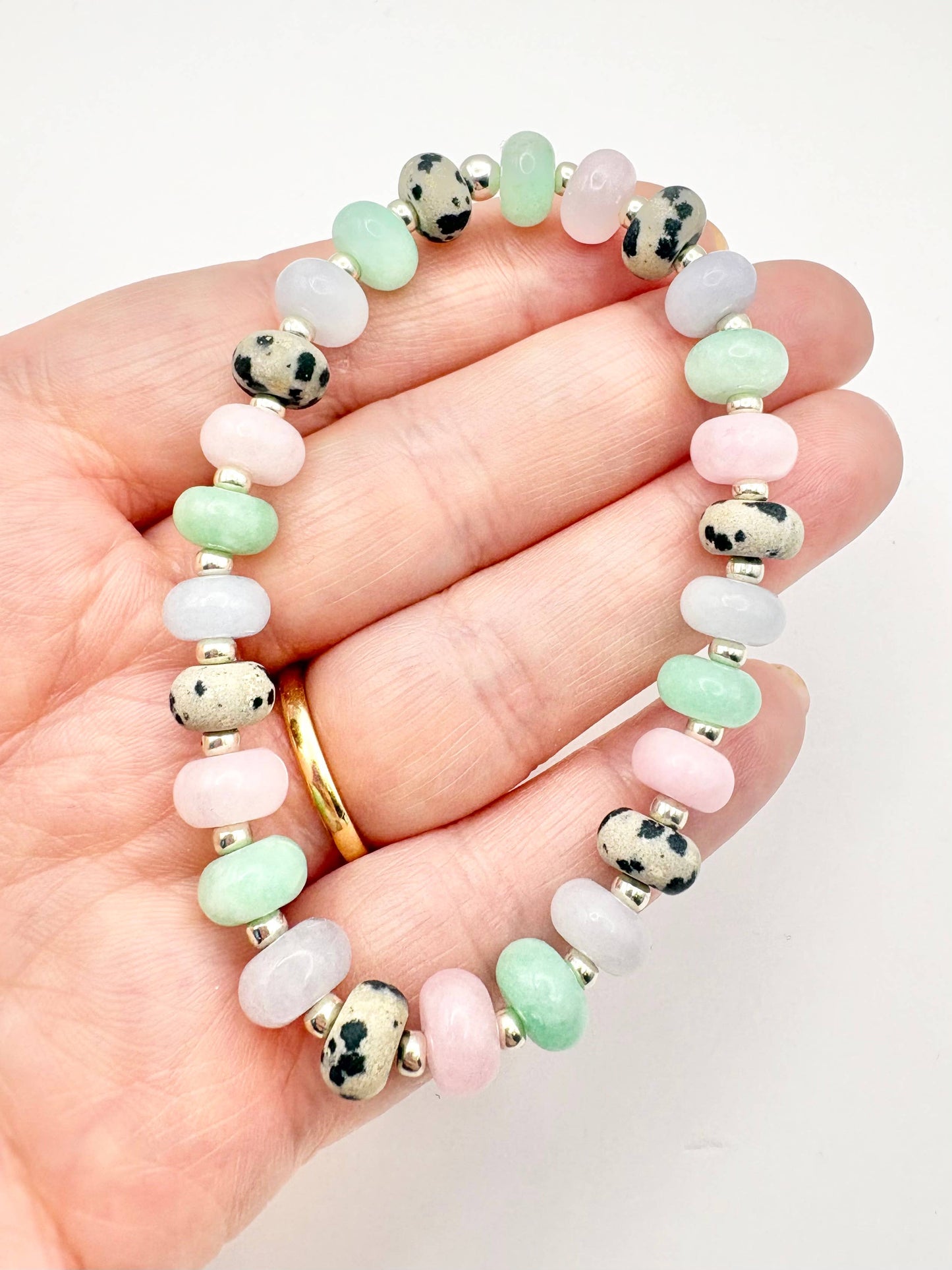 Candi Co Jewellery - Pastel Candy Beaded Bracelet