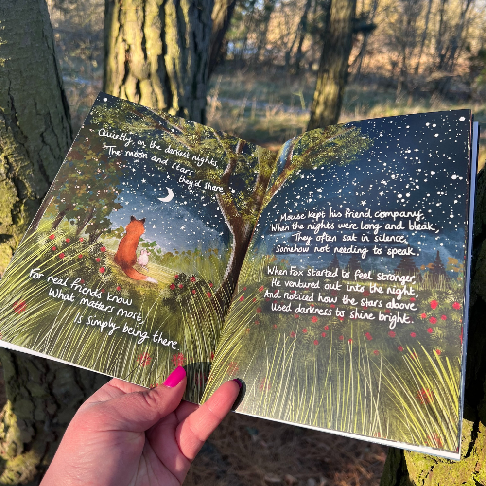 Fox Under The Moon - 'The Longest Night' Paperback Book