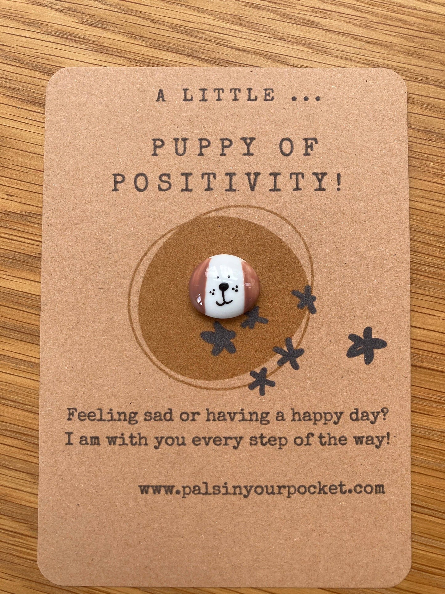 Pals in your Pocket - Puppy Of Positivity Comfort Pocket Pebble For Anxiety
