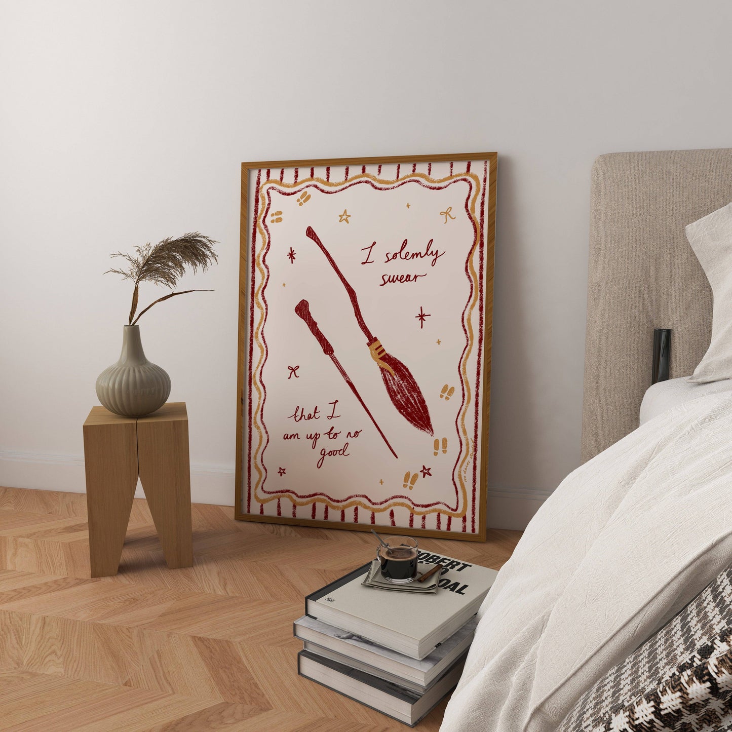 Solemnly Swear Art Print - Harry Potter inspired