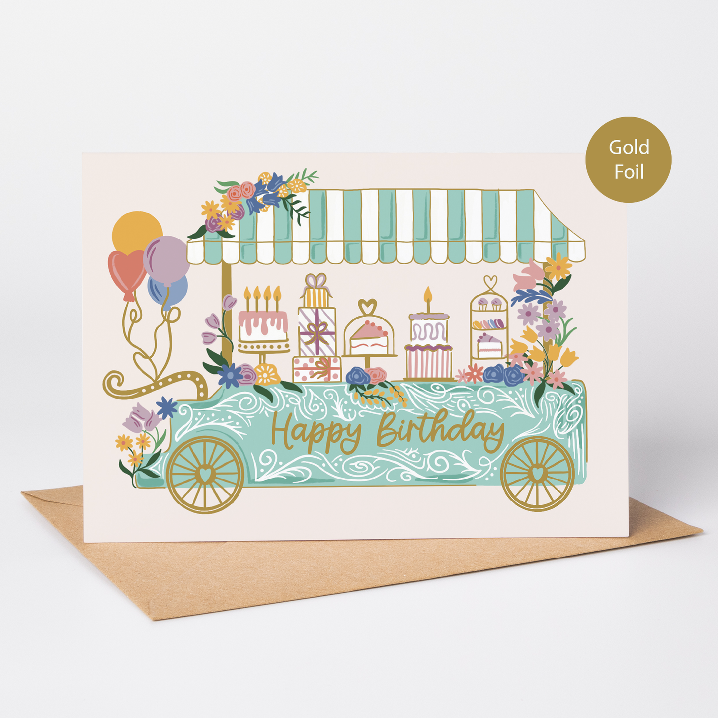 Not Today Tuesday - Birthday Card | Cake Stand | Bakery Stand