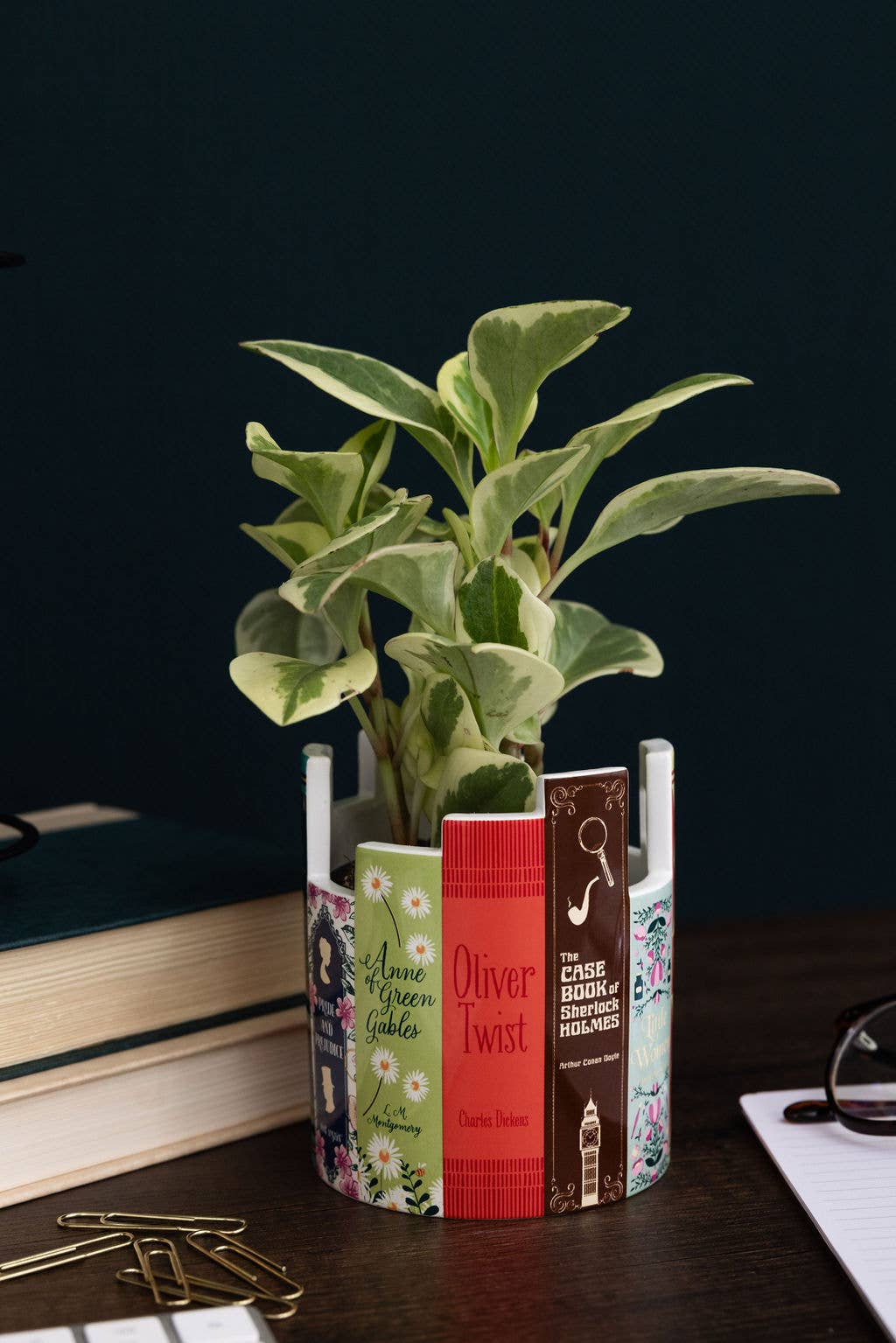 Steel Mill & Co UK - Desk Pot, Classic Books