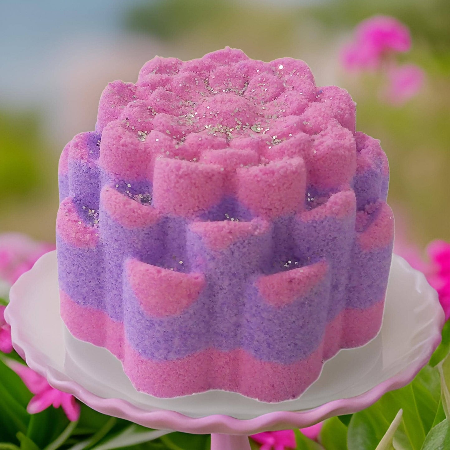 Posh Brats - Blackberry & Rhubarb Fizzy Bath Bomb