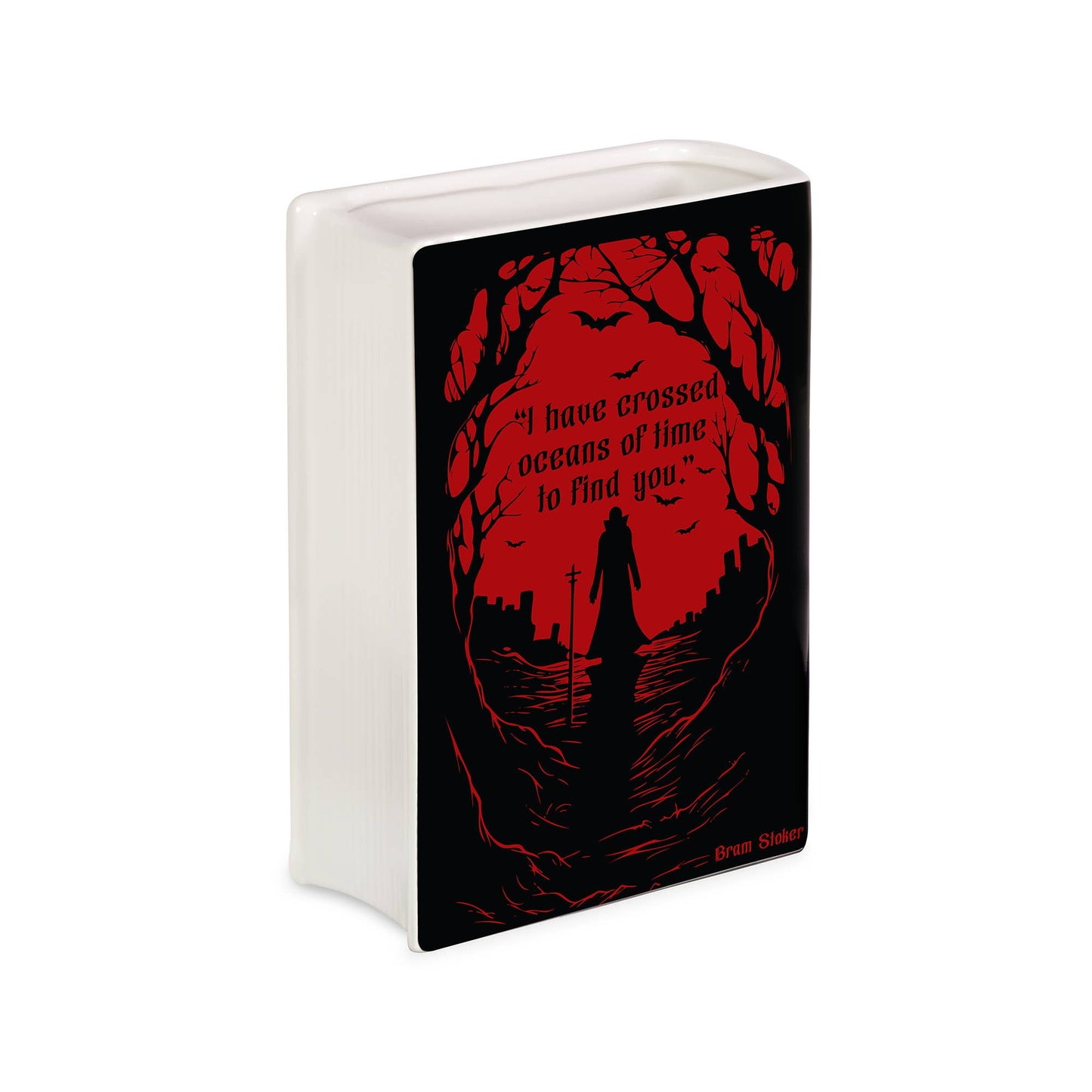 Steel Mill & Co UK - Large Book Vase, Dracula