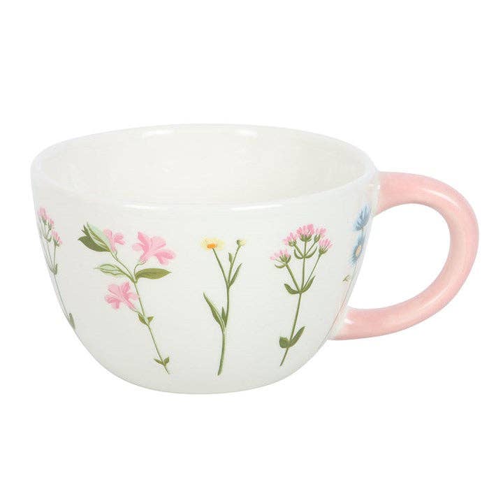 Blooming Lovely Floral Mother's Day Mug -birthday gift, mothers day gift