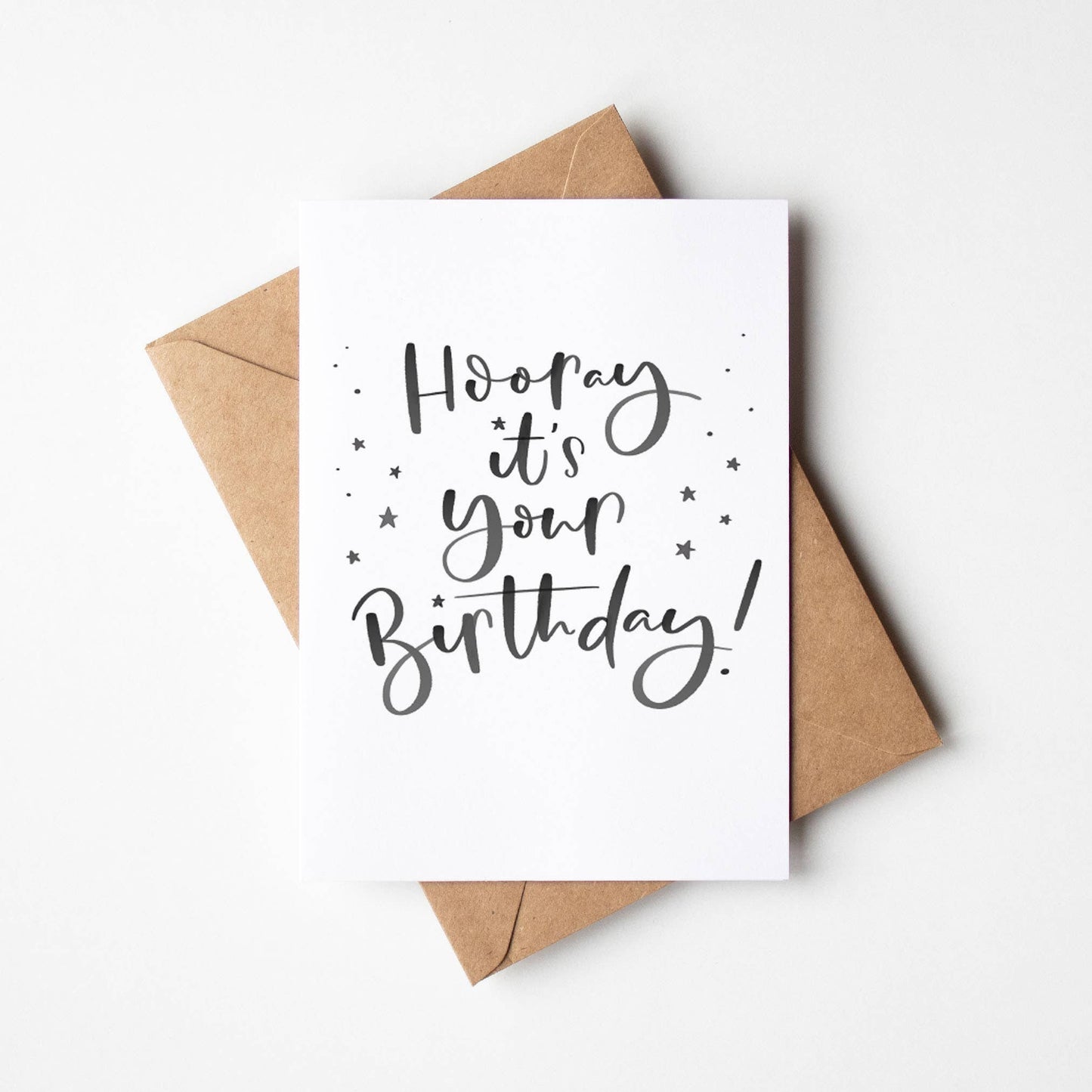 Jen Roffe Lettering Studio - Hooray it's your Birthday!