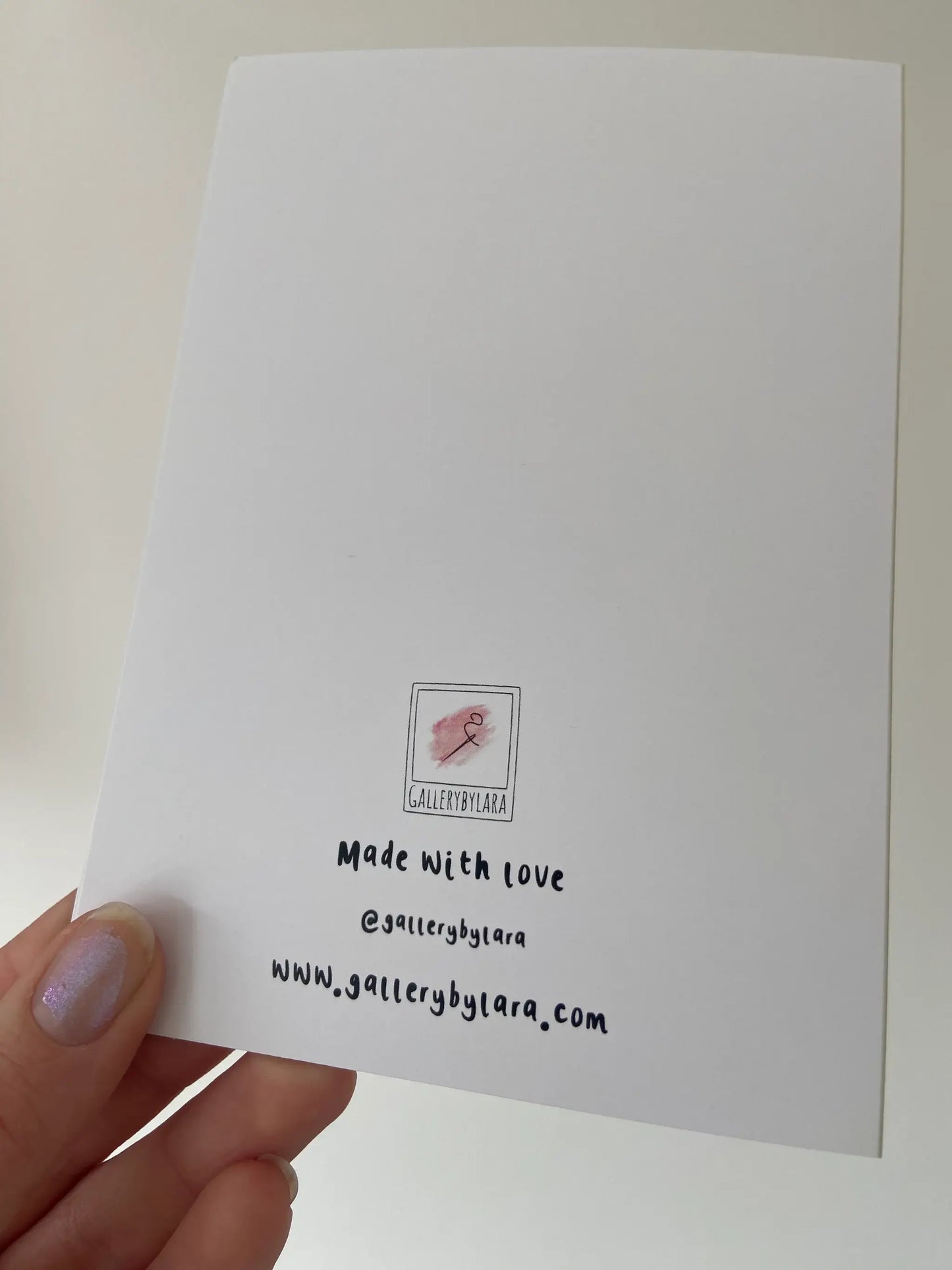 Gallerybylara - Taylor Swift inspired greeting card. "Here's to a new era"A6
