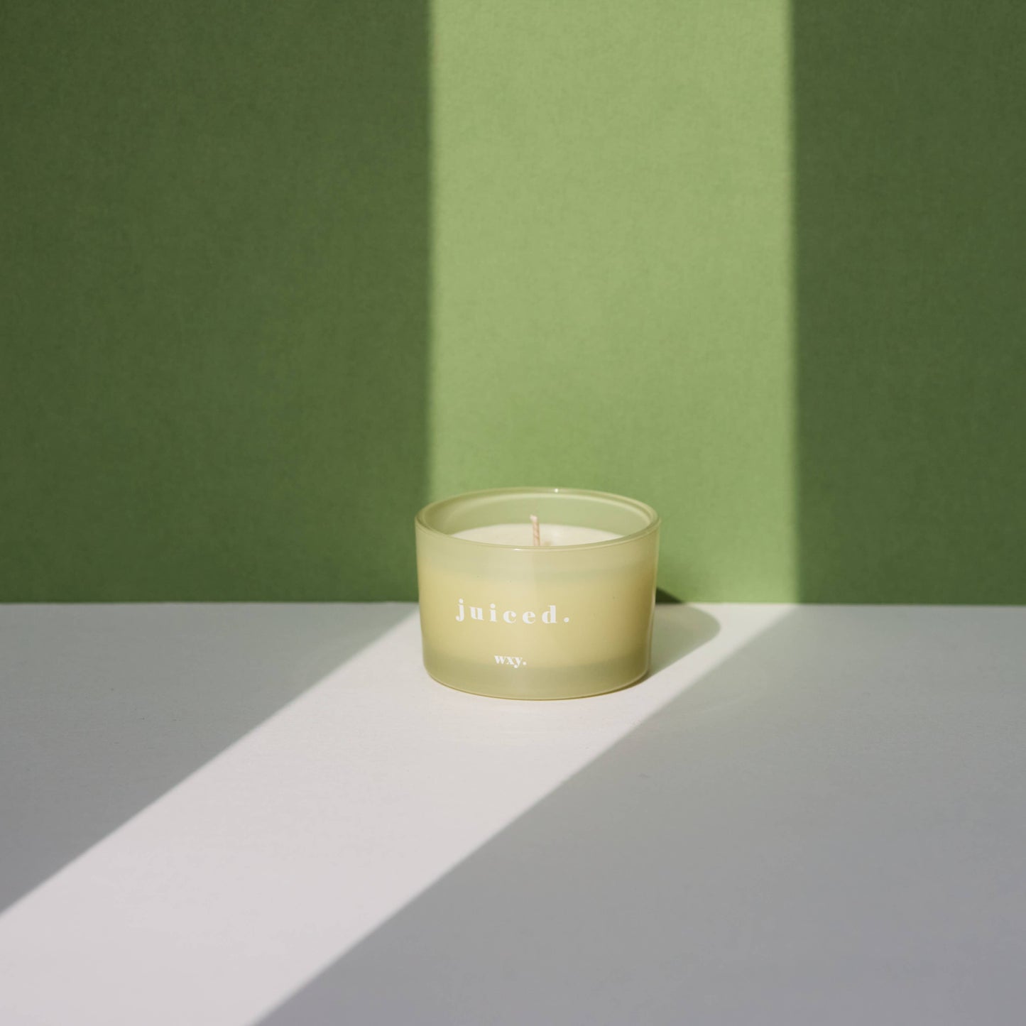 wxy. - Juiced 3oz Candle - Lime Avocado + Cucumber Water