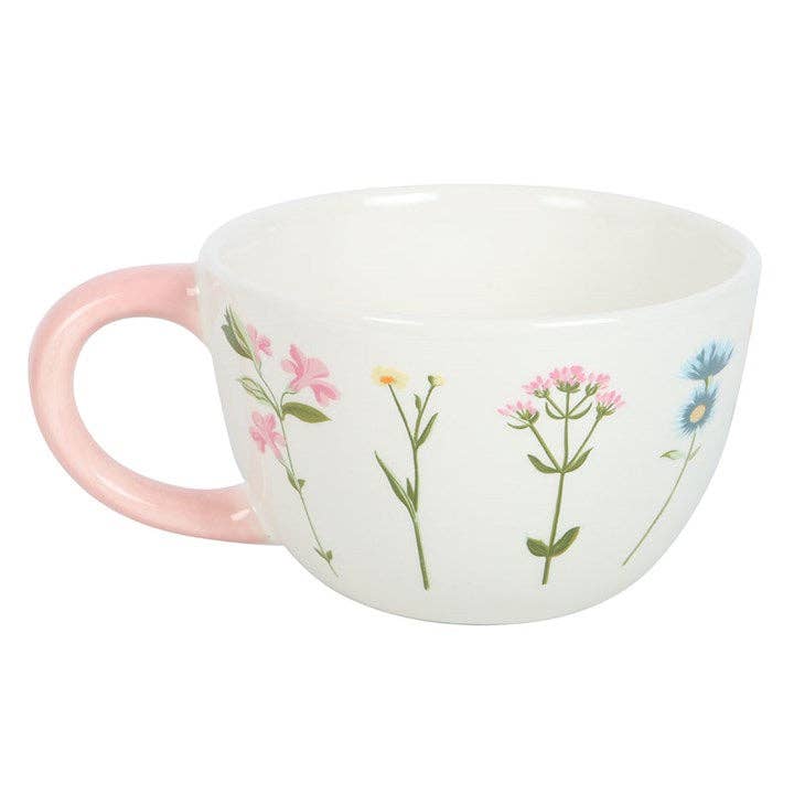 Blooming Lovely Floral Mother's Day Mug -birthday gift, mothers day gift