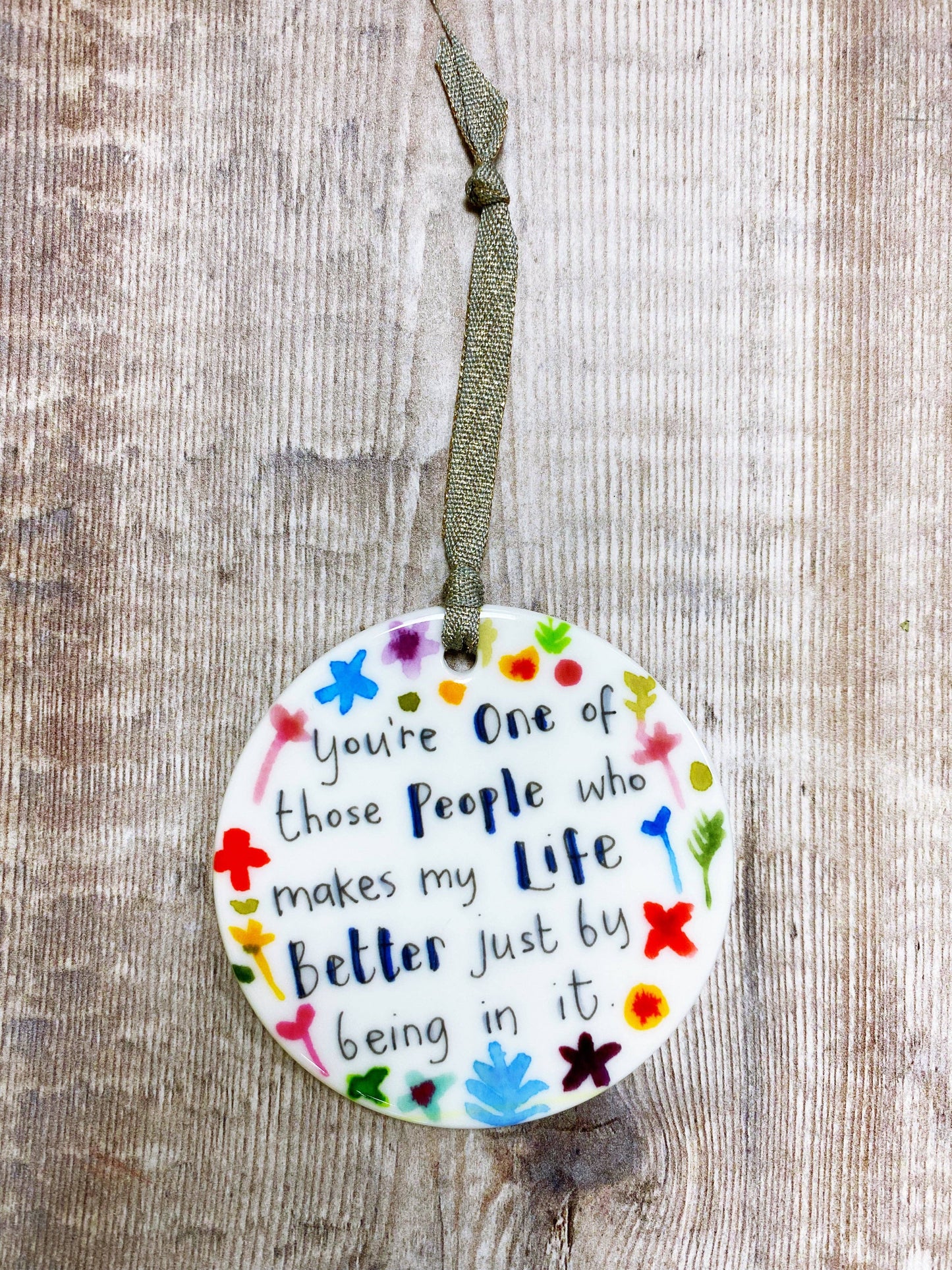 Little Heart - You are the Best Ceramic decoration