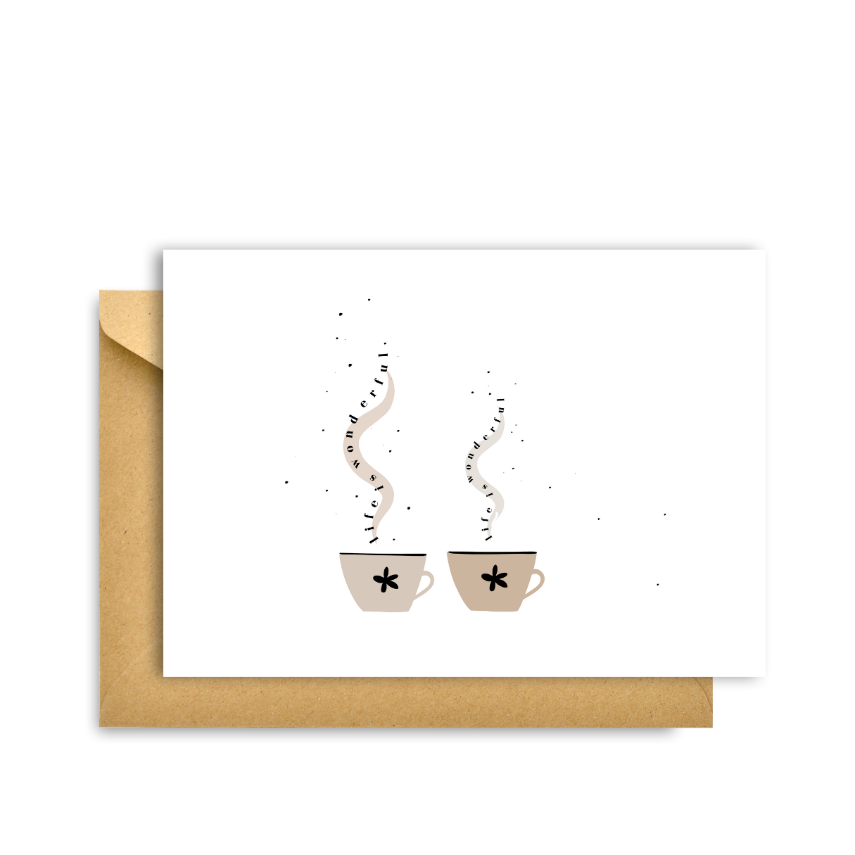Hygge Cards - LIFE IS WONDERFUL CARD