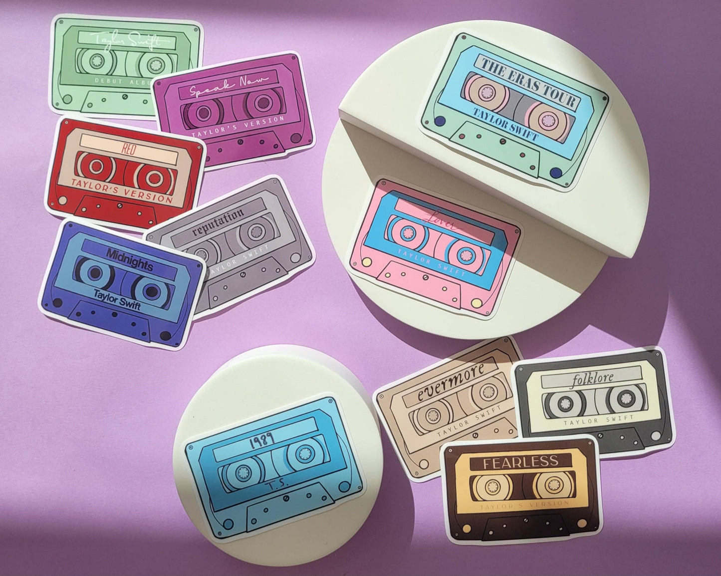 Danni Boden Designs - Taylor Swift Debut Album Inspired Cassette Tape Sticker