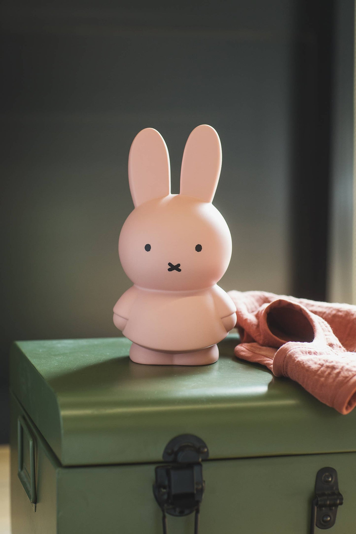 Miffy by S-c Brands - Miffy Money Box Medium - Powder Pink - 19cm