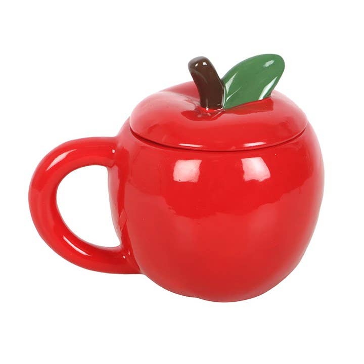 Something Different Wholesale - Apple Shaped Lidded Mug