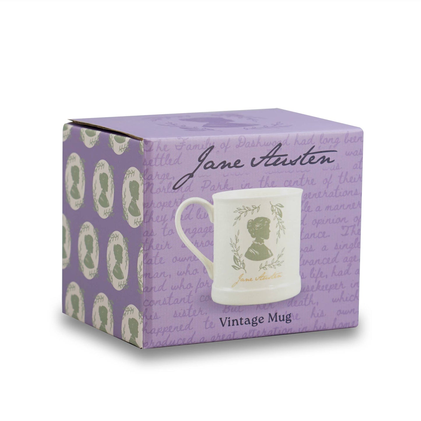 Half Moon Bay - Mug Vintage Shape 375ml Jane Austen (Silhouette)