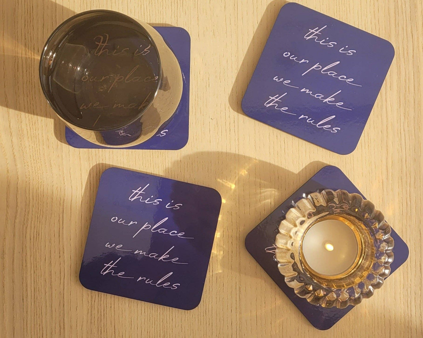 Danni Boden Designs - This Is Our Place, We Make The Rules - Taylor Swift Coaster