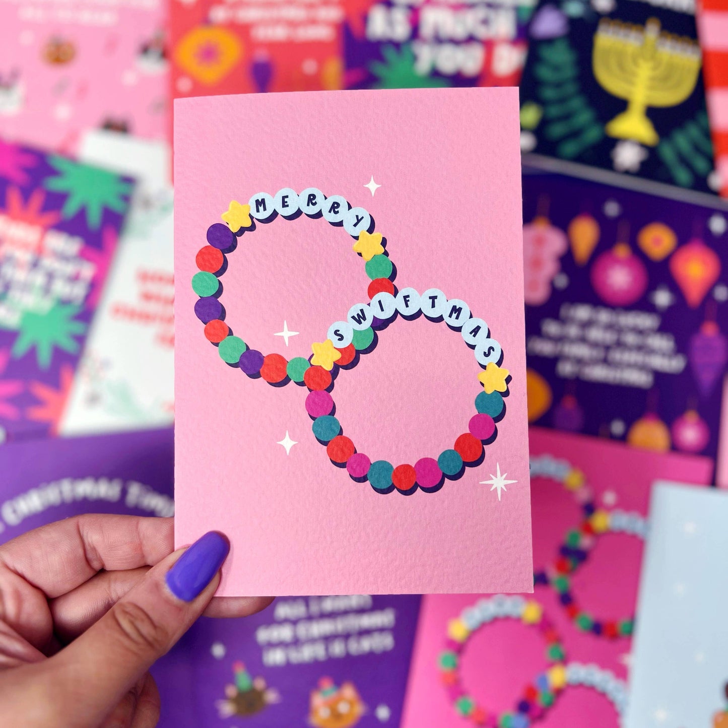 Xoxo Designs by Ruth - Taylor Swift 'Merry Swiftmas' Christmas Card