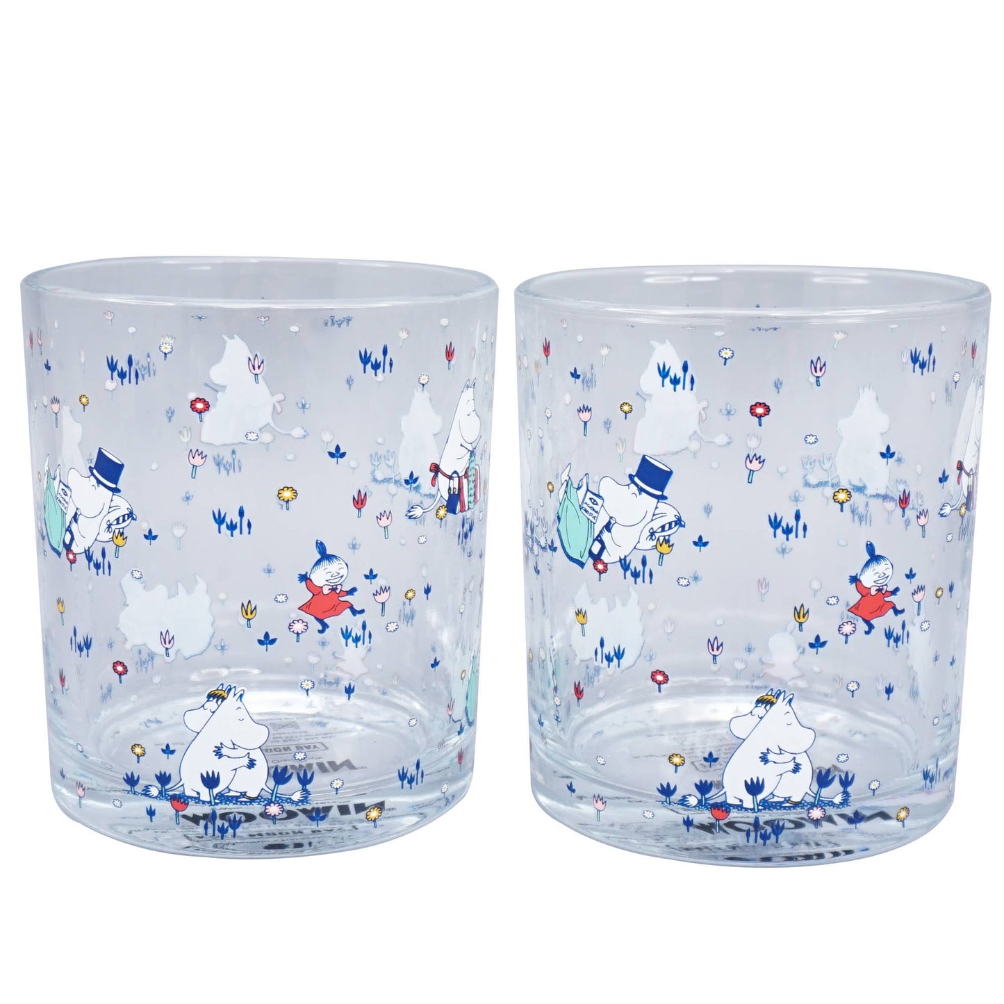 Half Moon Bay - Glasses Set of 2 Boxed (300ml) - Moomin