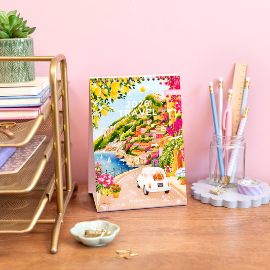 Simply, Katy - 2026 Travel: Desk Calendar