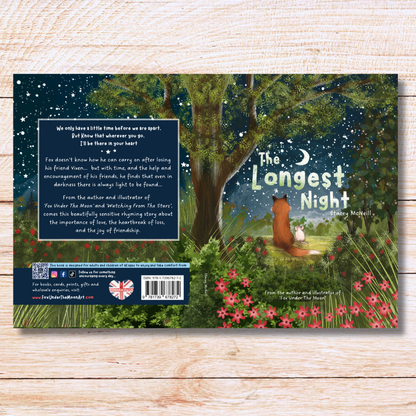 Fox Under The Moon - 'The Longest Night' Paperback Book