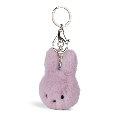 Miffy by S-c Brands - Miffy Fuzzy ECO Keyring Lilac 8 cm