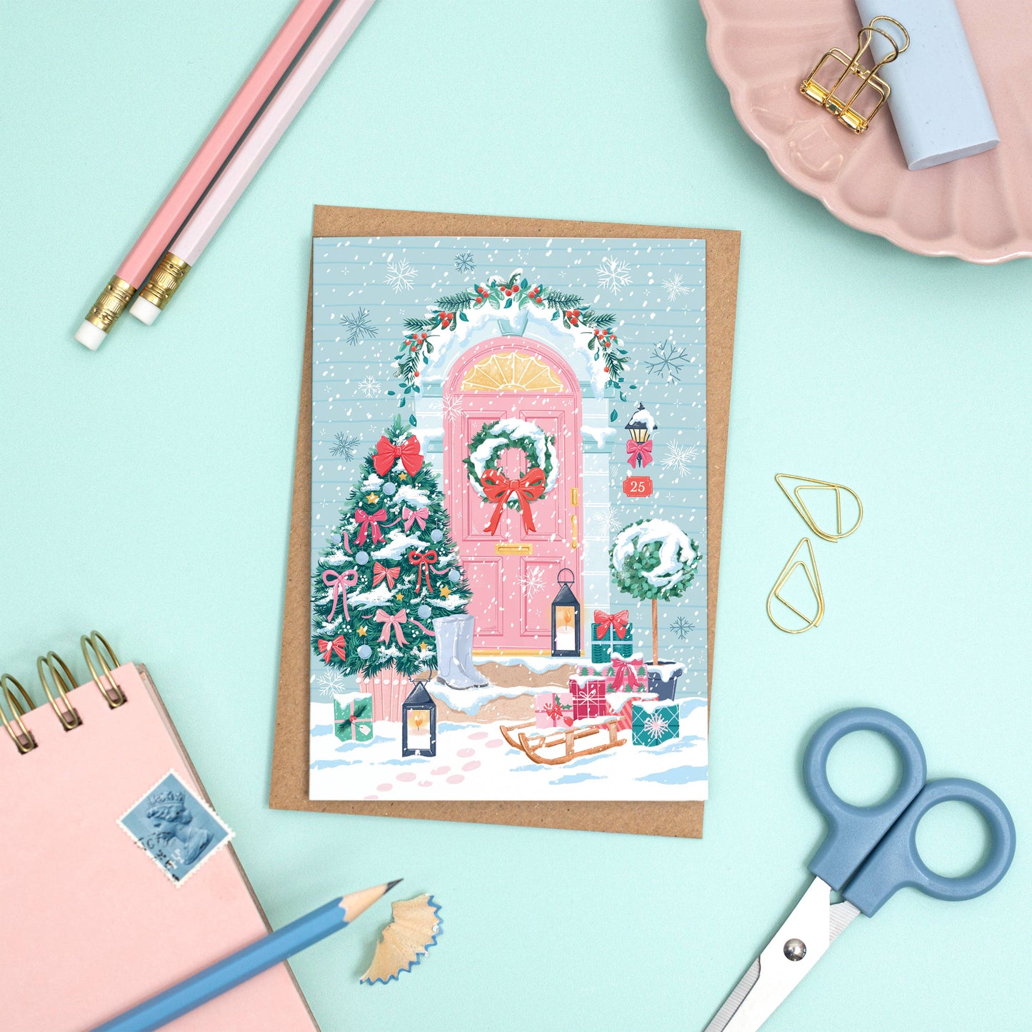 Simply, Katy - Christmas Doorway Card