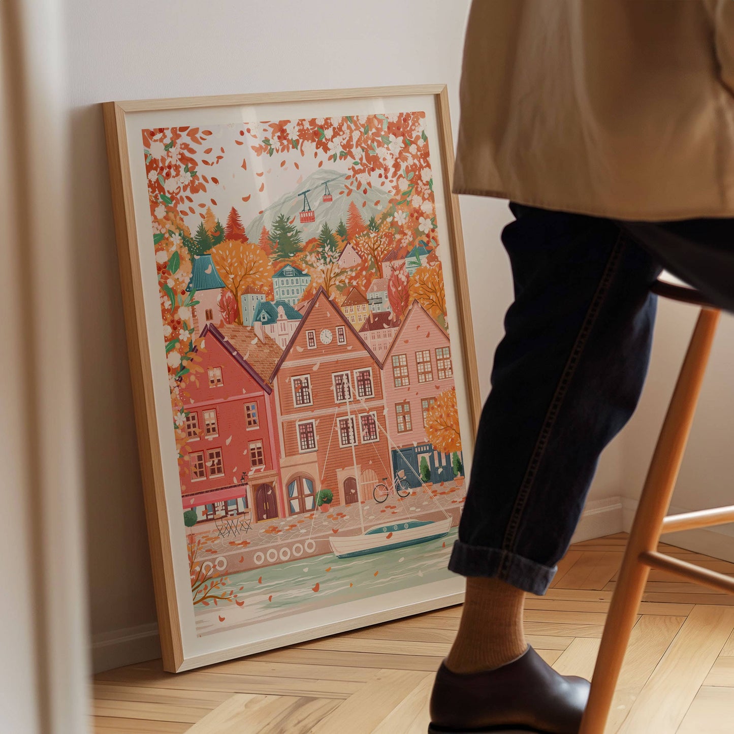 Simply, Katy - Bergen, Norway Print