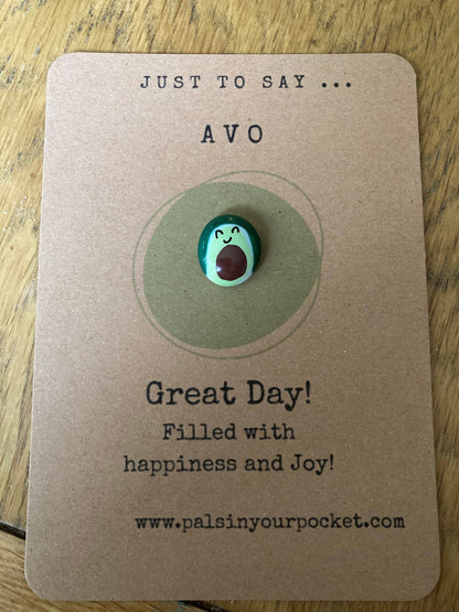Pals in your Pocket - Handmade Birthday Card With Cute Pocket Pebble