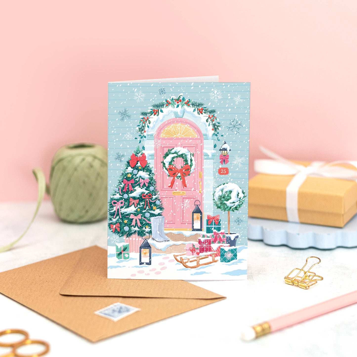 Simply, Katy - Christmas Doorway Card