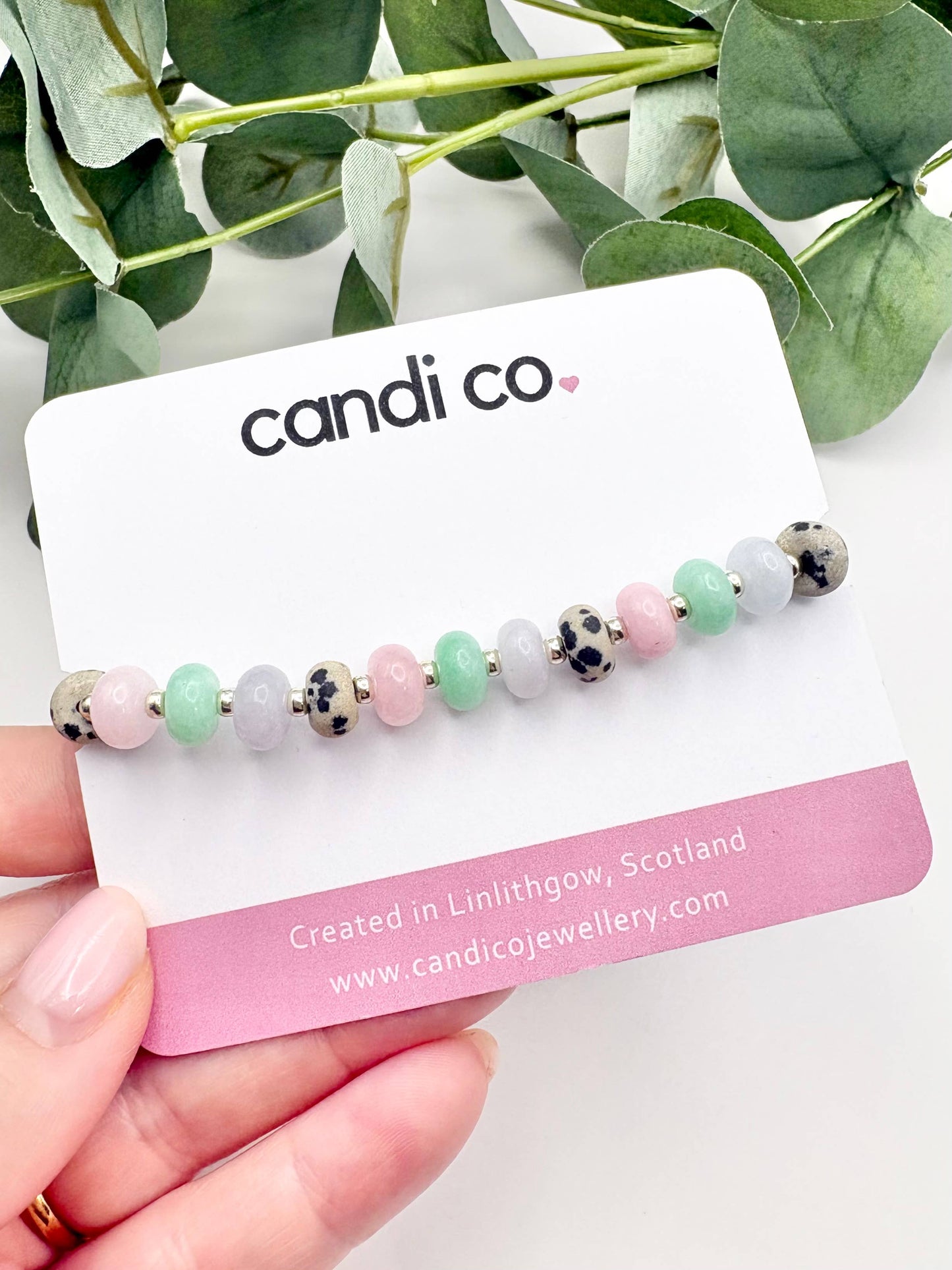 Candi Co Jewellery - Pastel Candy Beaded Bracelet