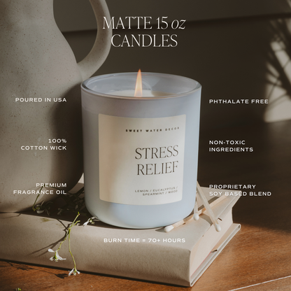 Sweet Water Decor - *NEW* Boy Mama 15 oz Soy Candle, Matte Jar - Mother's Day