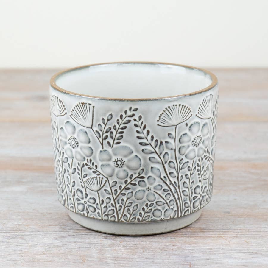 Gainsborough Giftware - Ceramic Flower Pot, 14cm